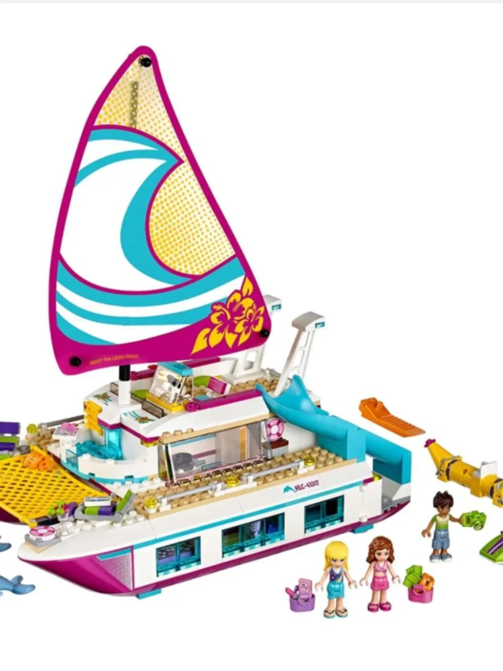 Lego Friends Sunshine Catamaran (#41317, 603 pieces) - Retired Product - Picture 11 of 13
